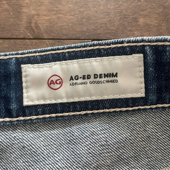 AG Adriano Goldschmied Hailey Ex-Boyfriend Cut Off Denim Shorts - 25 - Picture 8 of 8